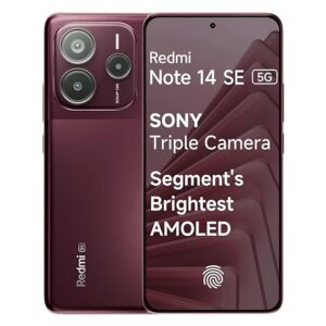 Redmi Note 14 SE 5G, Crimson Art (6GB, 128GB)