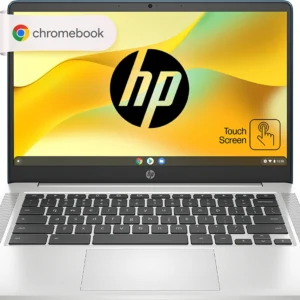 HP Chromebook Intel Celeron Dual Core N4120 - (4 GB/64 GB EMMC Storage/Chrome OS) 14a-ca0506TU Chromebook (14 Inch, Mineral Silver, 1.49 Kg)