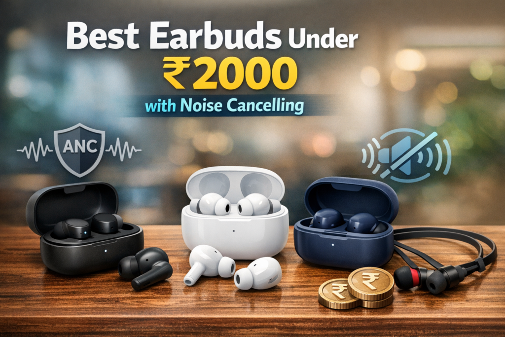 Best Earbuds Under 2000 with Noise Cancelling