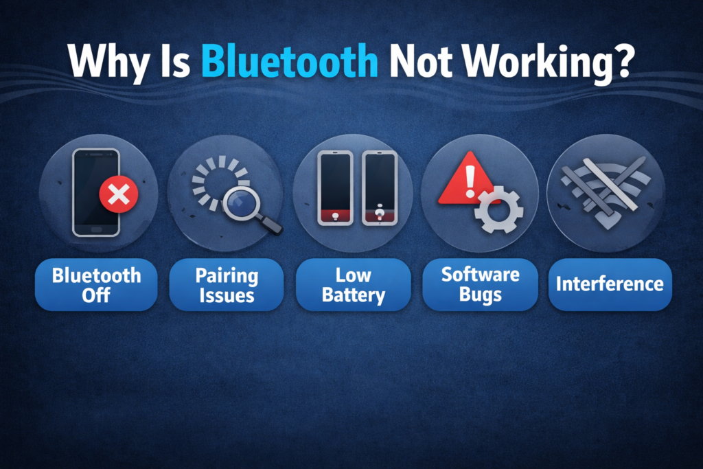Why is Bluetooth not working
