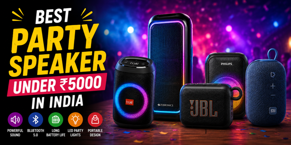 best party speaker under 5000 in India