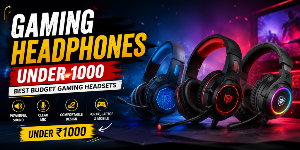Gaming Headphones Under 1000