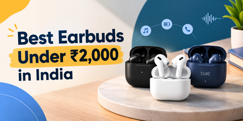 Best earbuds under ₹2,000 in India